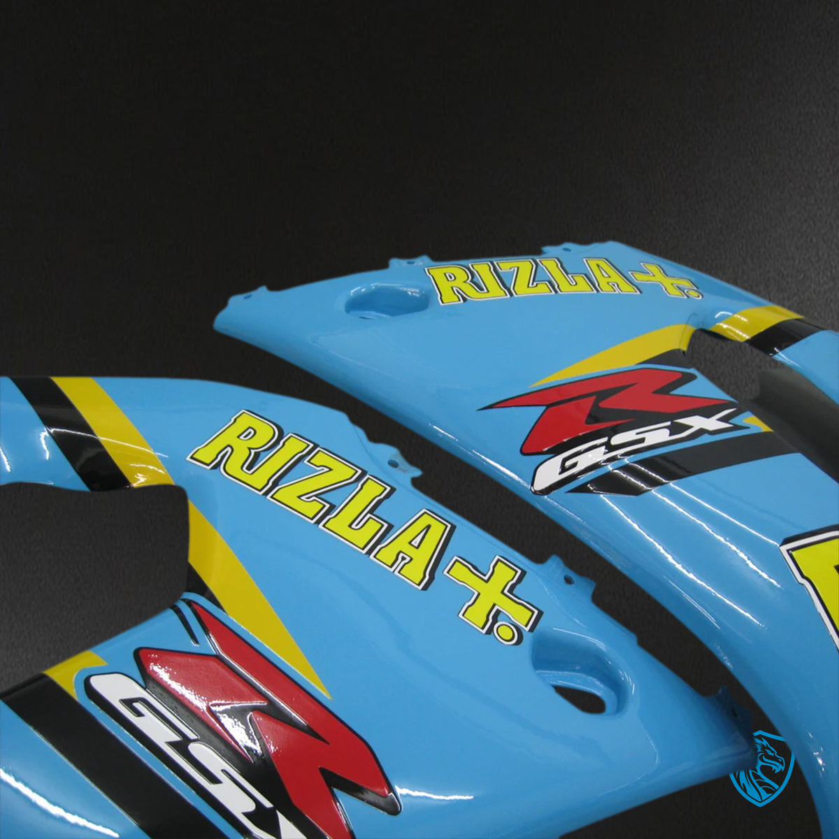 Suzuki GSXR 1000 (2000-2002) Multi Blue - Fairing Kit