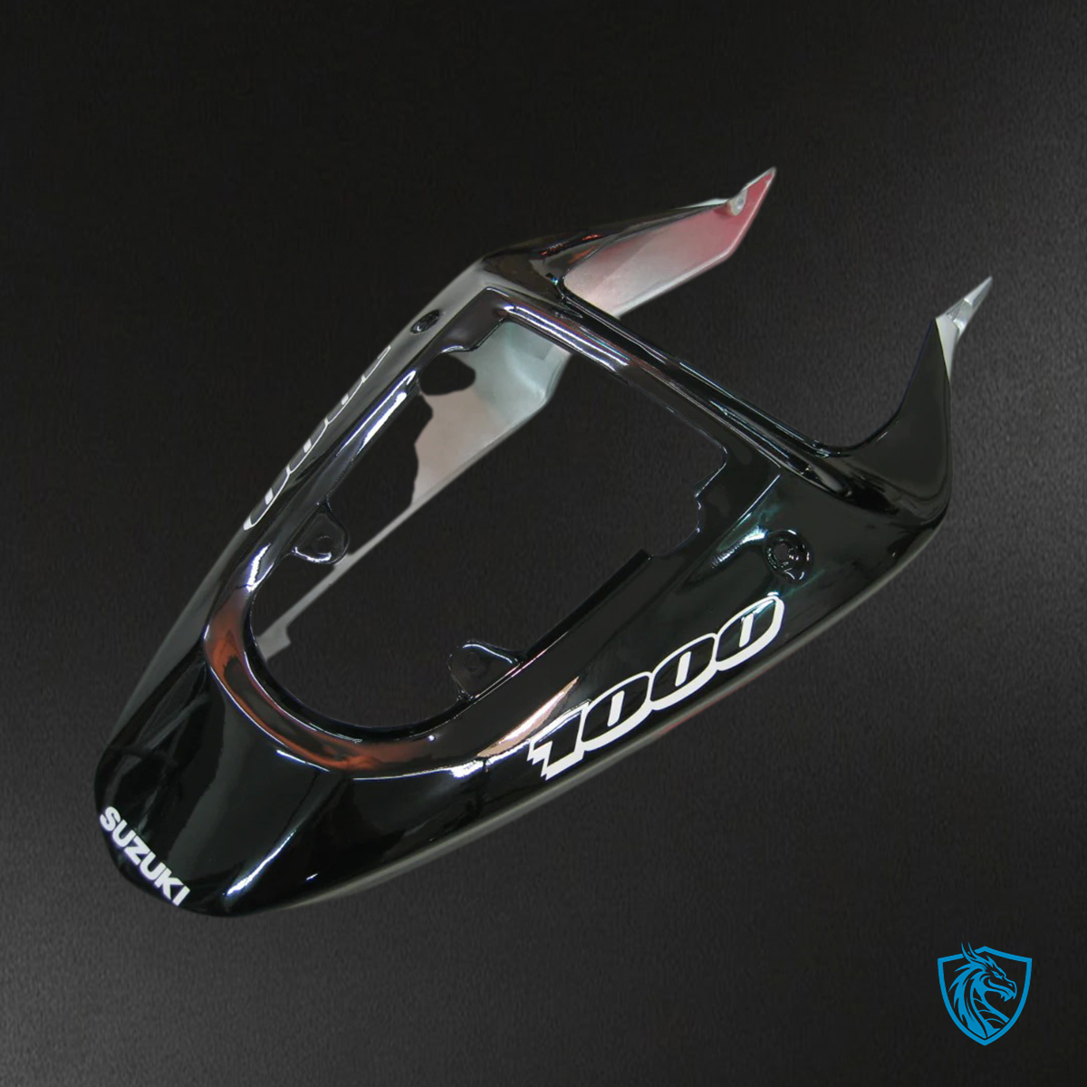 Suzuki GSXR 1000 (2000-2002) Red & Sliver - Fairing Kit
