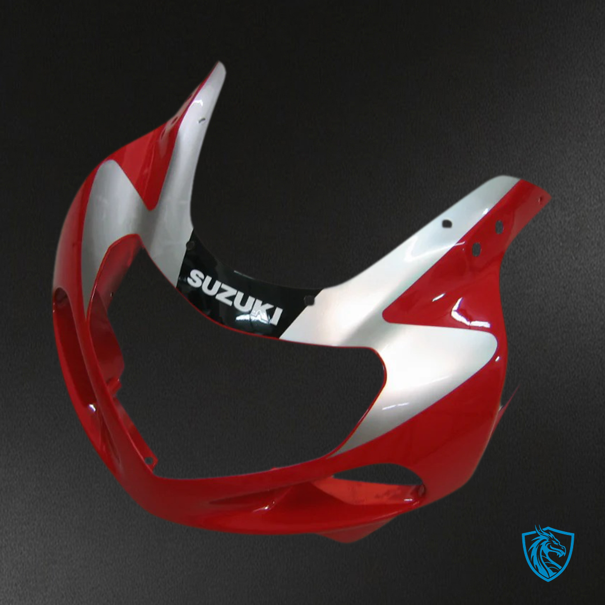 Suzuki GSXR 1000 (2000-2002) Red & Sliver - Fairing Kit