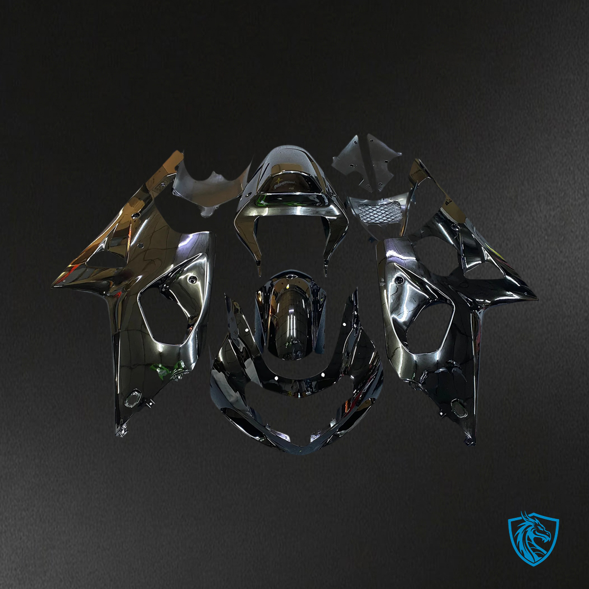 Suzuki GSXR 1000 (2000-2002) Black - Fairing Kit