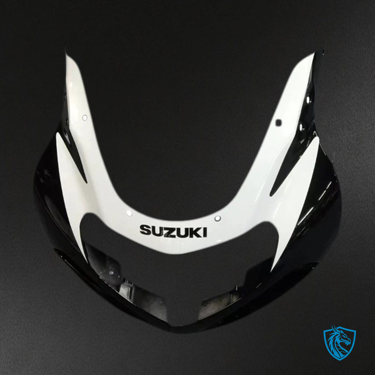 Suzuki GSXR1000 (2000-2002) White & Black - Fairing Kit