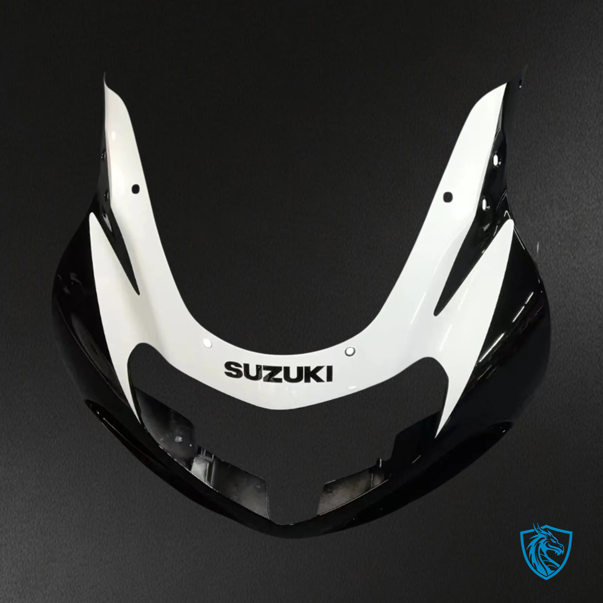 Suzuki GSXR 1000 (2000-2002) White & Black - Fairing Kit