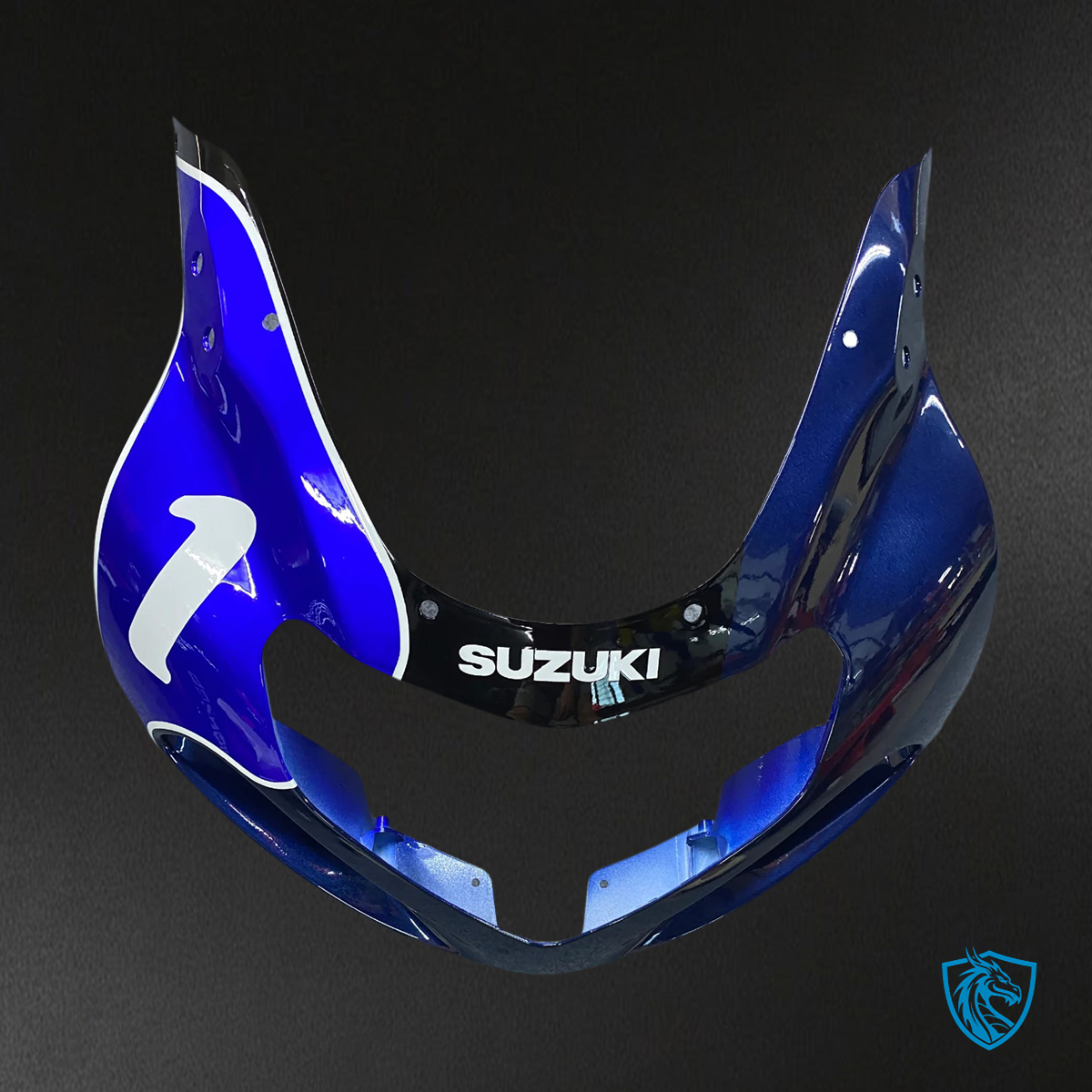 Suzuki GSXR1000 (2000-2002) White & Blue - Fairing Kit