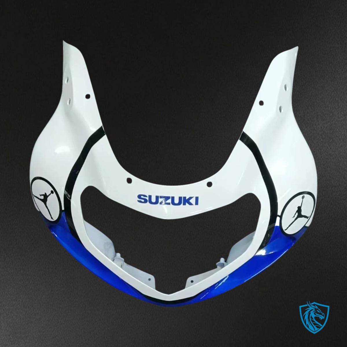 Suzuki GSXR 1000 (2000-2002) White & Blue - Fairing Kit