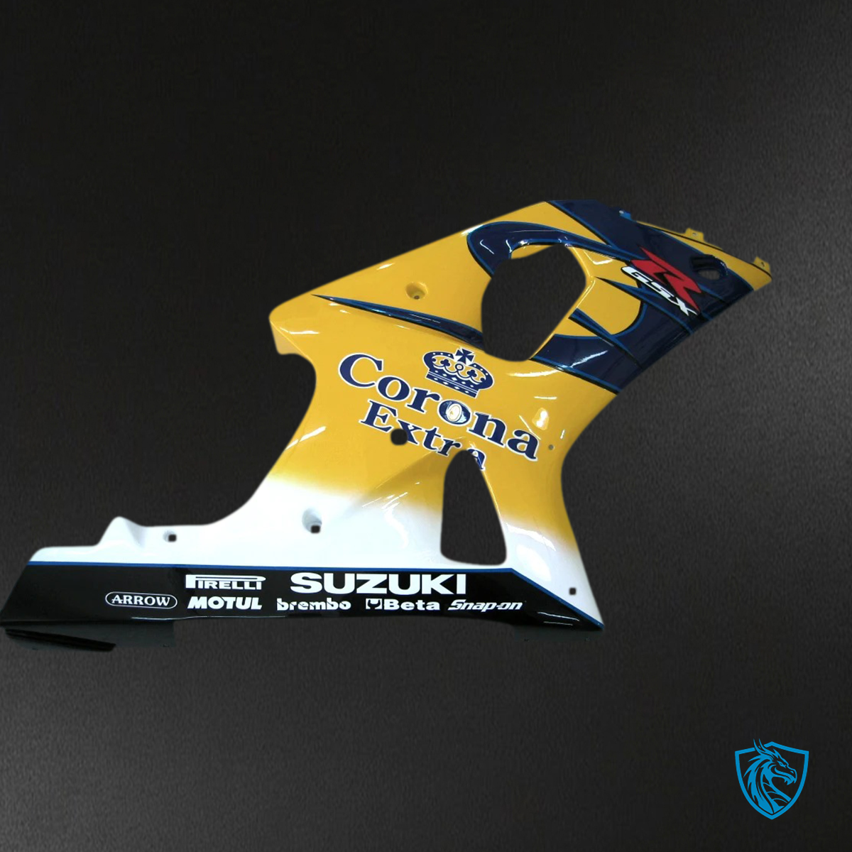 Suzuki GSXR1000 (2000-2002) Yellow - Fairing Kit
