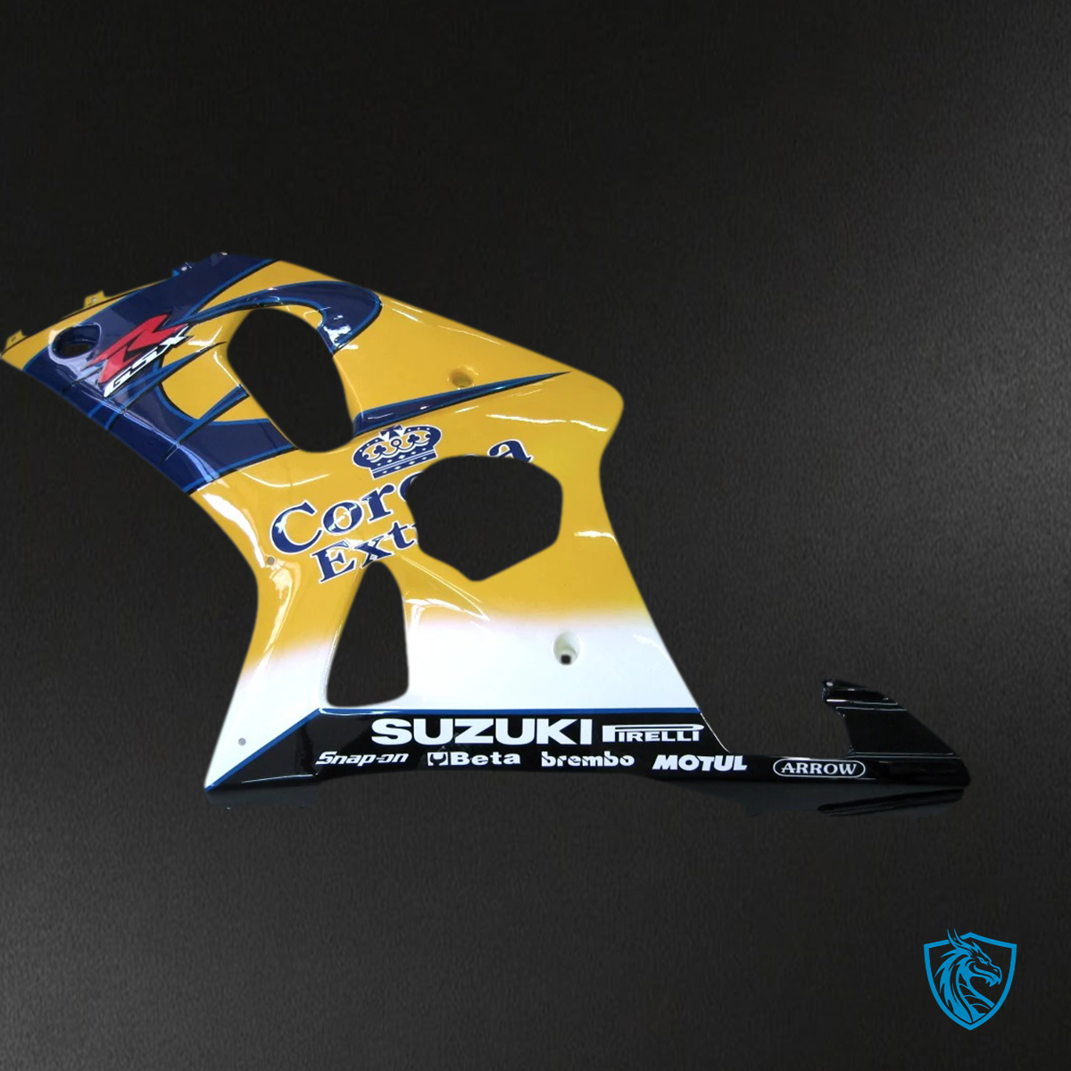Suzuki GSXR1000 (2000-2002) Yellow - Fairing Kit