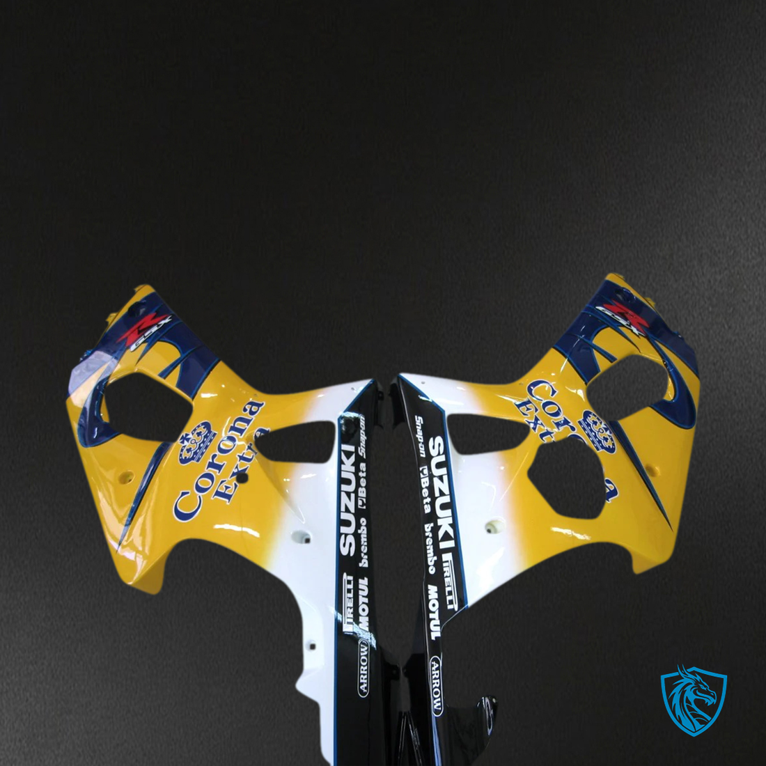 Suzuki GSXR1000 (2000-2002) Yellow - Fairing Kit