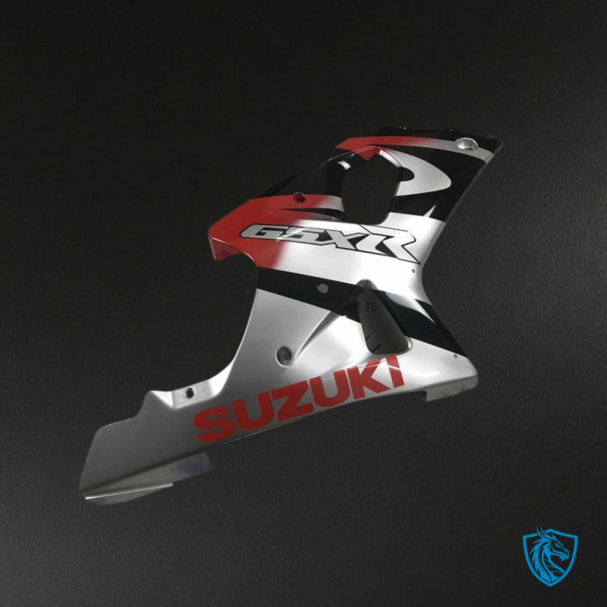Suzuki GSXR1000 (2001-2002) Red, Black & White - Custom ABS Fairing Kit
