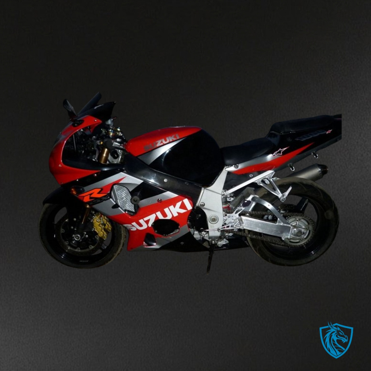 Suzuki GSXR1000 (2001-2002) Red & Silver Fairing Kit | ABS Bodywork