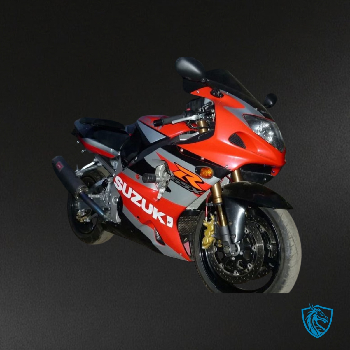 Suzuki GSXR1000 (2001-2002) Red & Silver Fairing Kit | ABS Bodywork