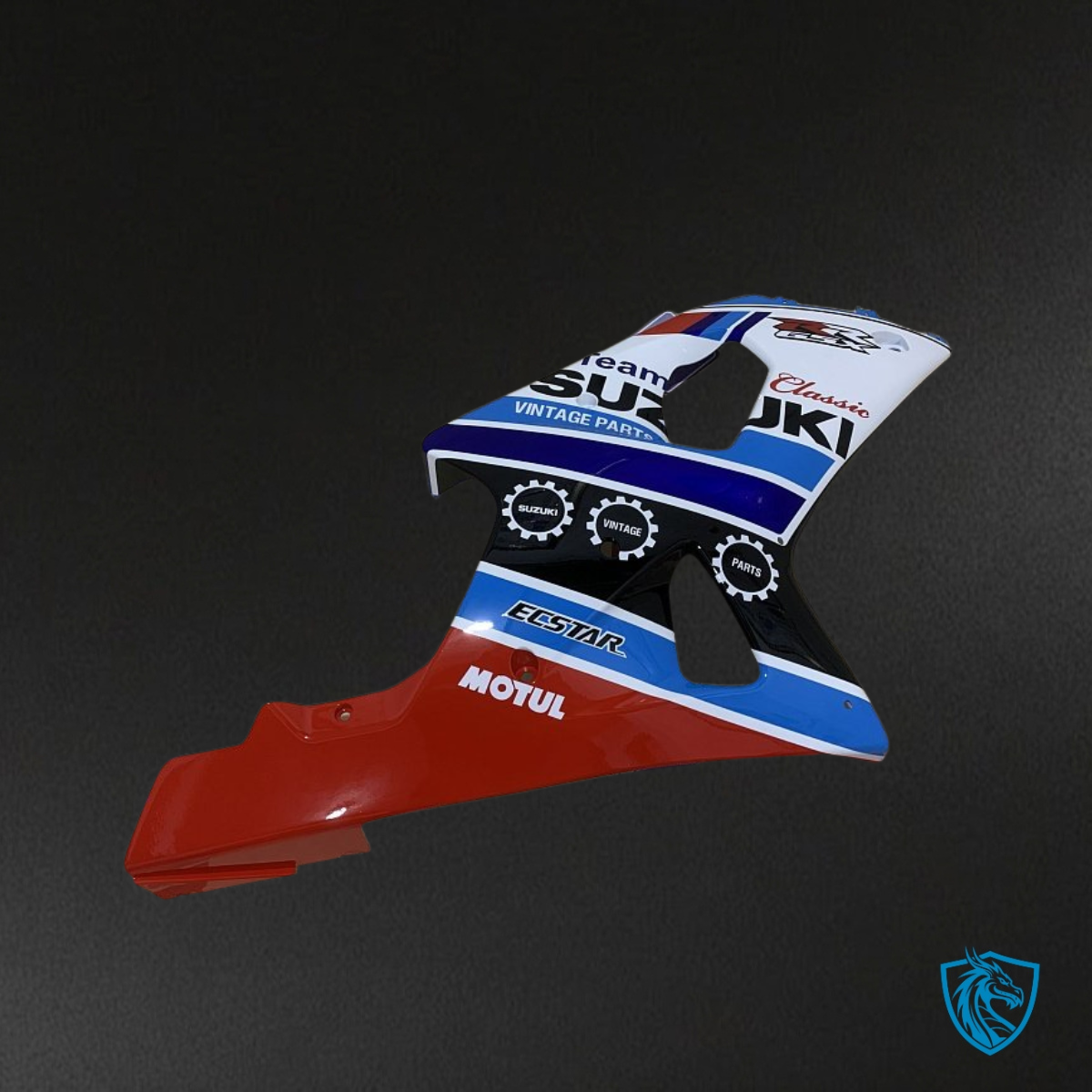 Suzuki GSXR1000 (2001-2002) Blue, White & Red Fairing Kit - Aftermarket ABS Bodywork