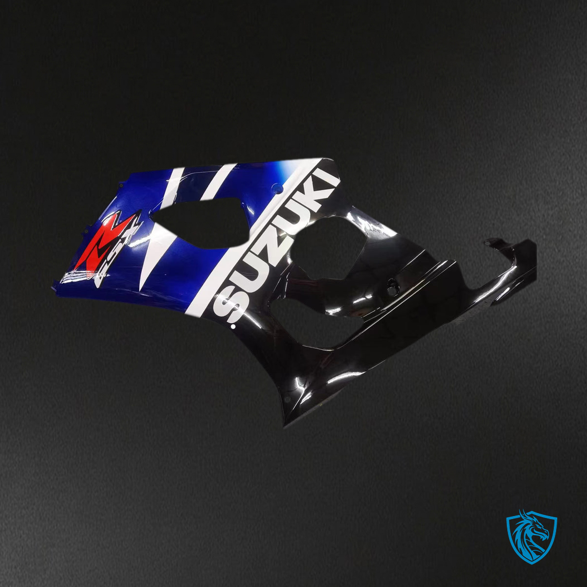 Suzuki GSXR1000 (2003-2004) K3 Blue, White & Black - Custom ABS Fairing Kit