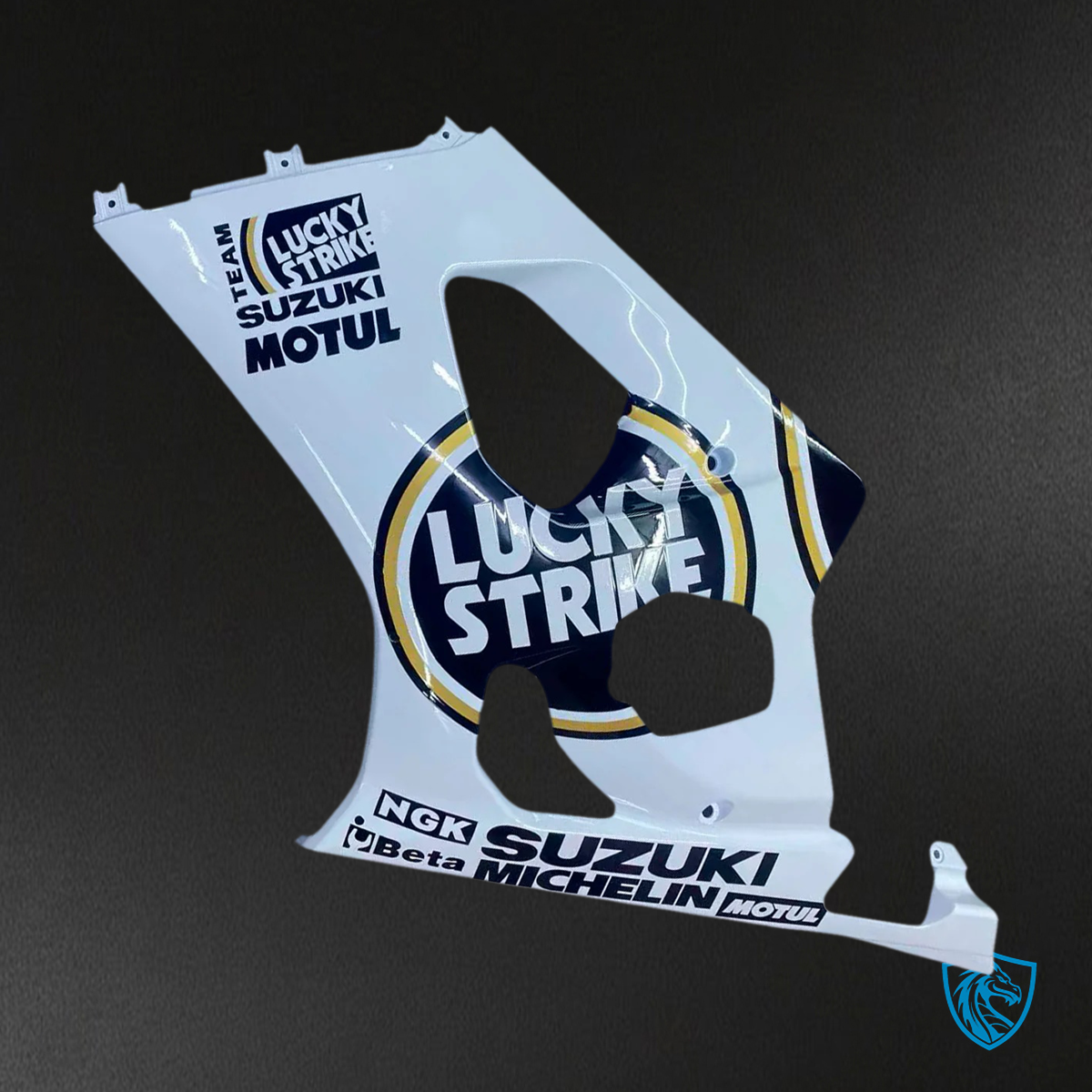 Suzuki GSXR1000 (2003-2004) Black, White & Golden - Fairing Kit