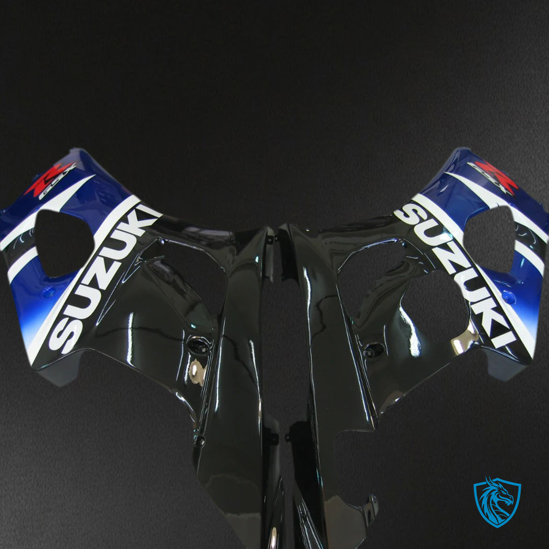Suzuki GSXR1000 (2003-2004) Black & Blue - Fairing Kit