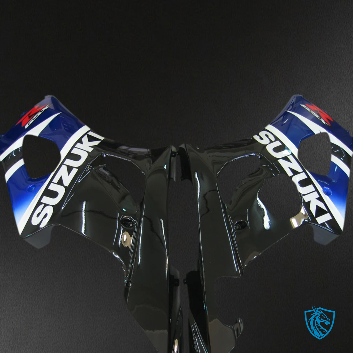 Suzuki GSXR1000 (2003-2004) Black & Blue - Fairing Kit