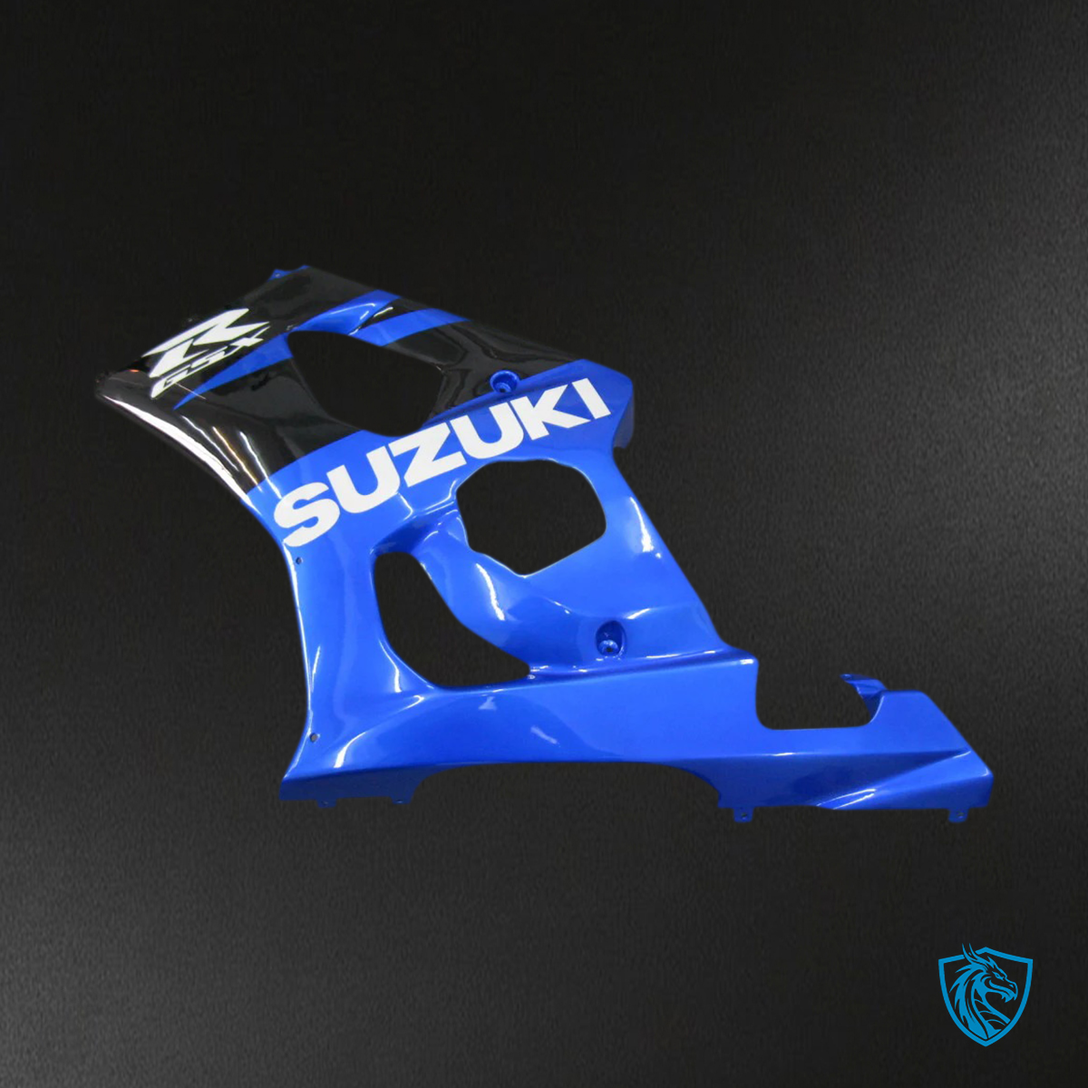 Suzuki GSXR1000 (2003-2004) Black and Blue - Fairing Kit