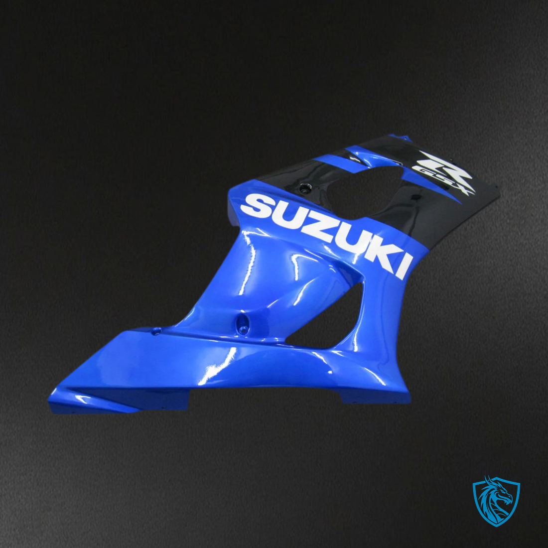 Suzuki GSXR1000 (2003-2004) Black and Blue - Fairing Kit