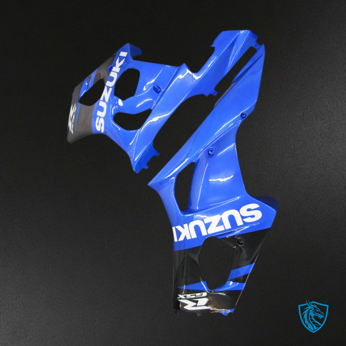 Suzuki GSXR1000 (2003-2004) Black and Blue - Fairing Kit