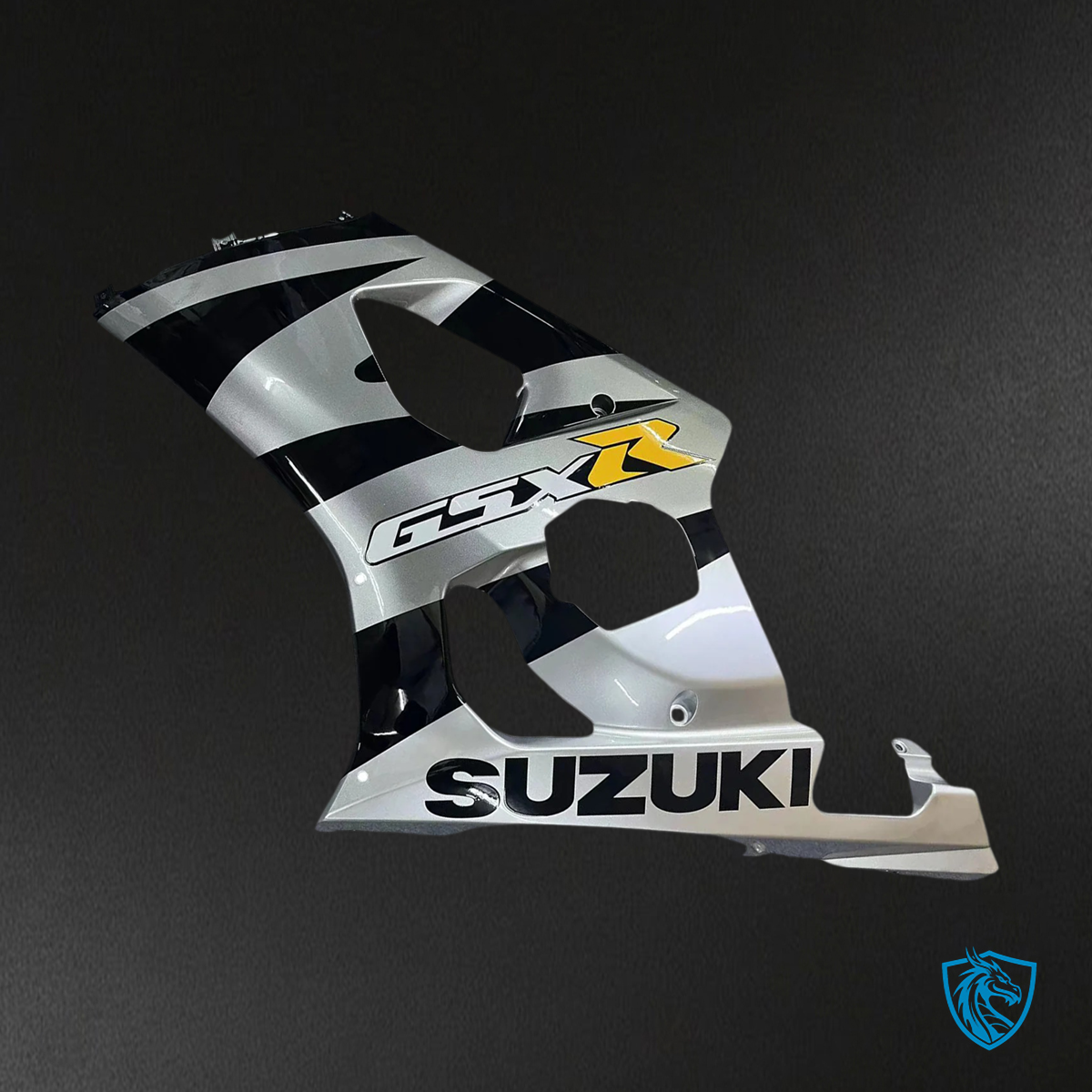 Suzuki GSXR1000 (2003-2004) Black & Gray - Fairing Kit