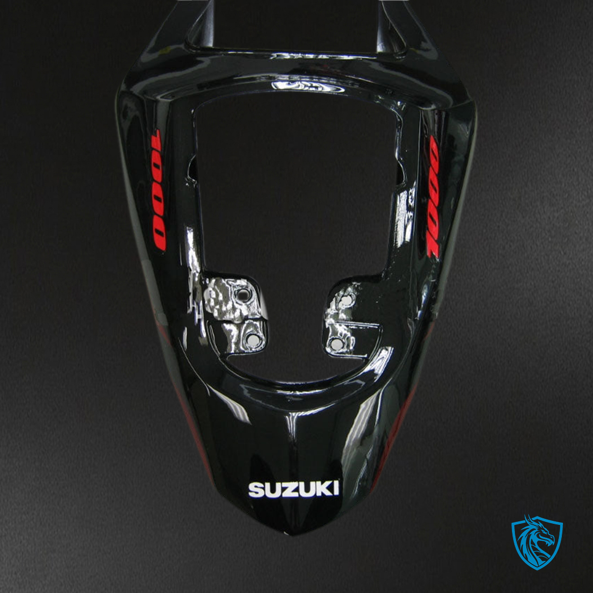 Suzuki GSXR1000 (2003-2004) K3 Red & Black Fairing Kit - Aftermarket ABS Bodywork