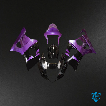 Suzuki GSXR 1000 (2003-2004) Gloss Purple & Black Motorcycle - Custom ABS Fairing Kit