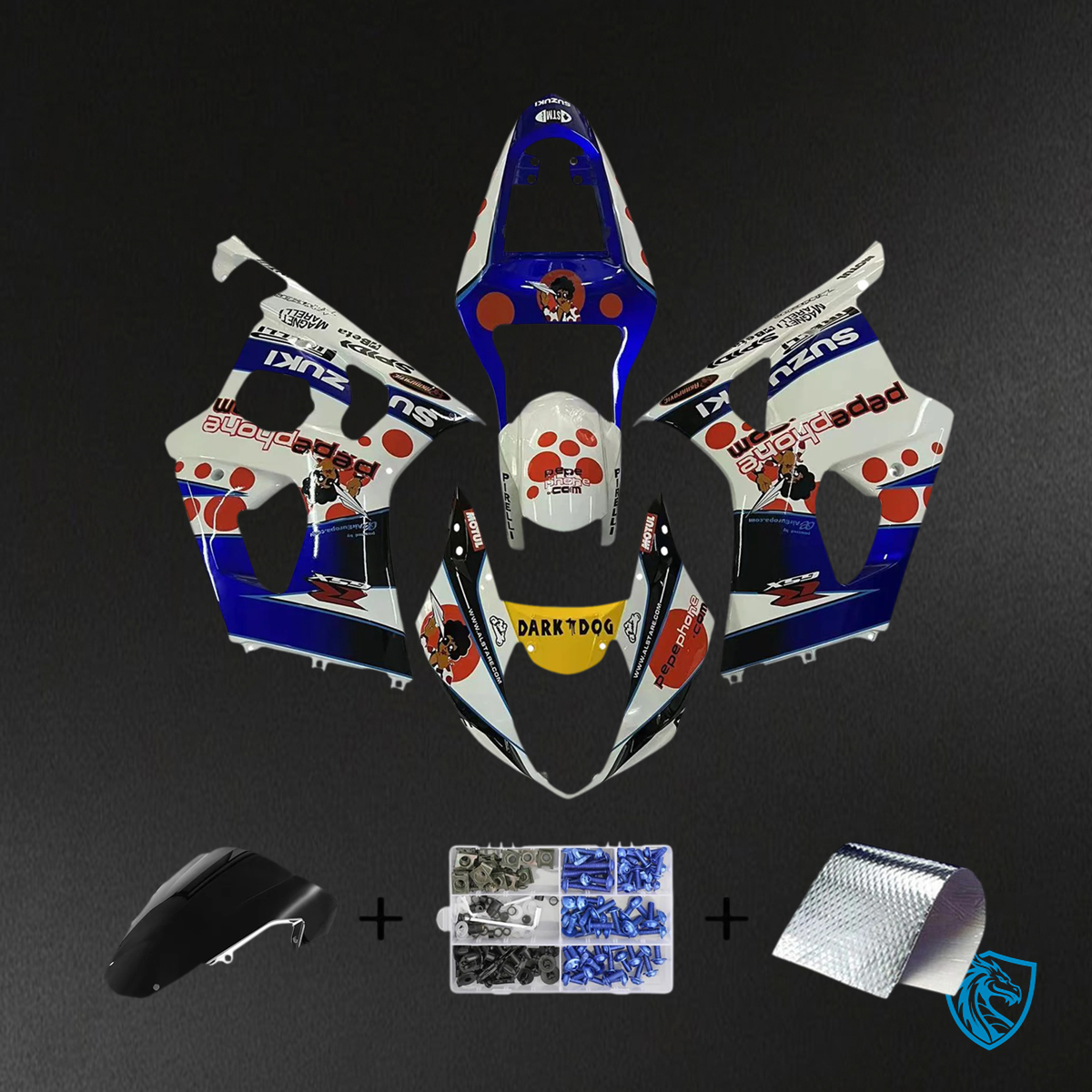 Suzuki GSXR1000 (2003-2004) Multi-Color - Fairing Kit