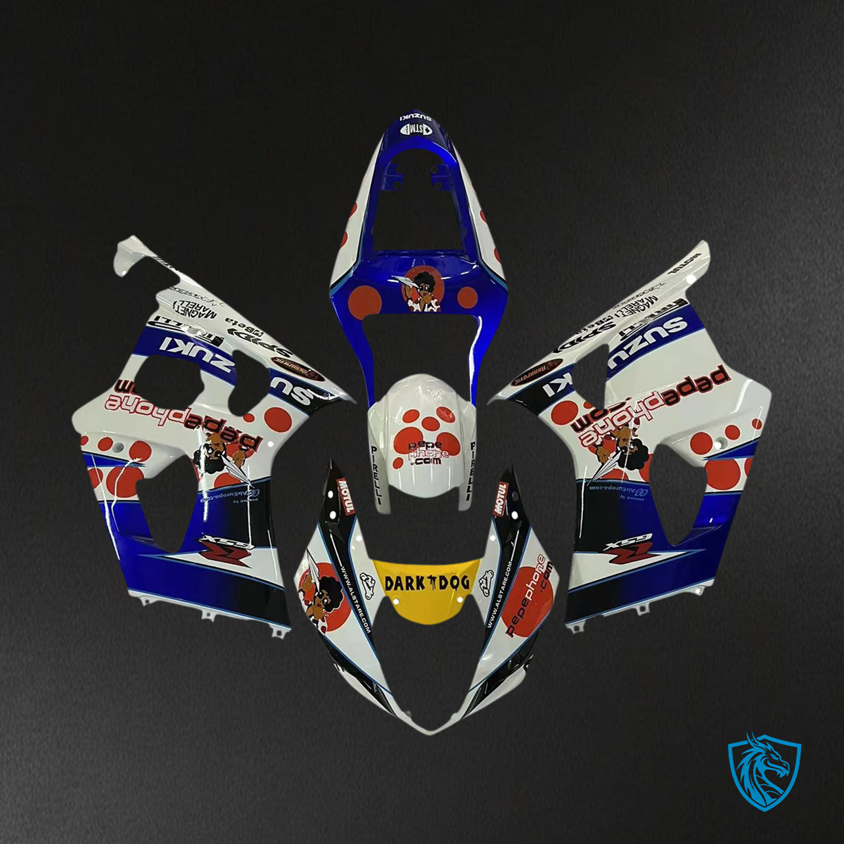 Suzuki GSXR1000 (2003-2004) Multi-Color - Fairing Kit