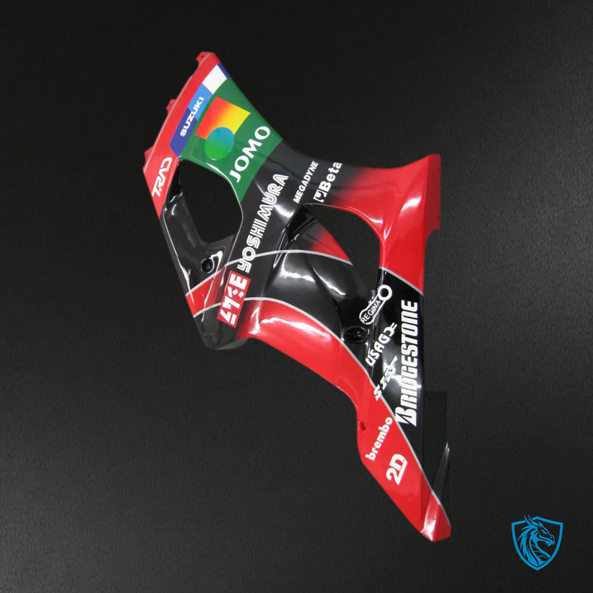 Suzuki GSXR1000 (2003-2004) Multi Red & Black - Fairing Kit