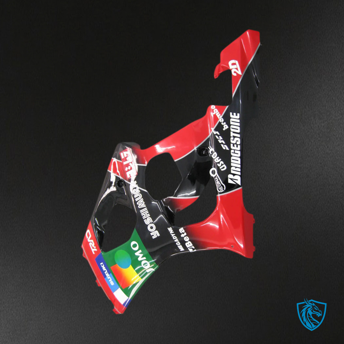 Suzuki GSXR1000 (2003-2004) Multi Red & Black - Fairing Kit