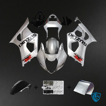 Suzuki GSXR1000 (2003-2004) Silver - Fairing Kit