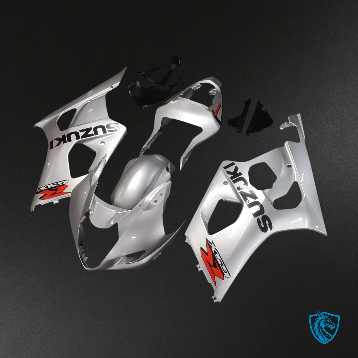 Suzuki GSXR1000 (2003-2004) Silver - Fairing Kit