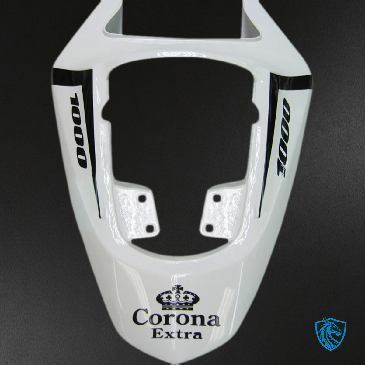 Suzuki GSXR1000 (2003-2004) White & Black Multi - Fairing Kit
