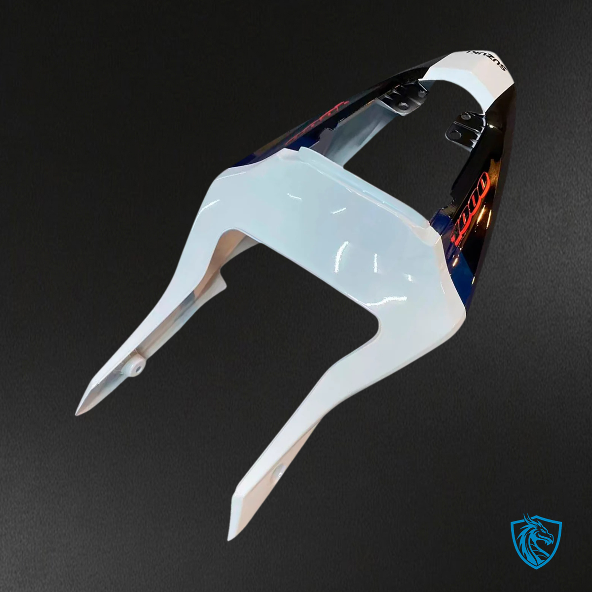 Suzuki GSXR1000 (2003-2004) White & Dark Blue - Fairing Kit