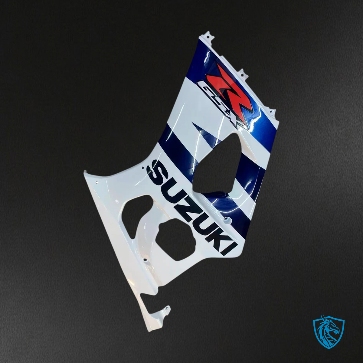 Suzuki GSXR1000 (2003-2004) White & Dark Blue - Fairing Kit