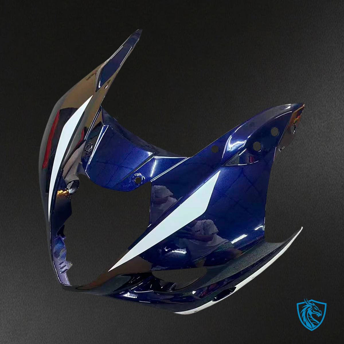 Suzuki GSXR1000 (2003-2004) White & Dark Blue - Fairing Kit
