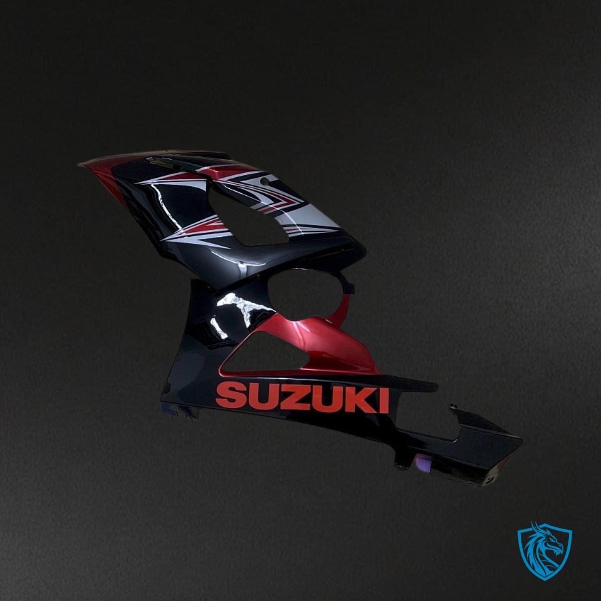 Suzuki GSXR1000 (2005-2006) Black & Red Fairing Kit | ABS Bodywork