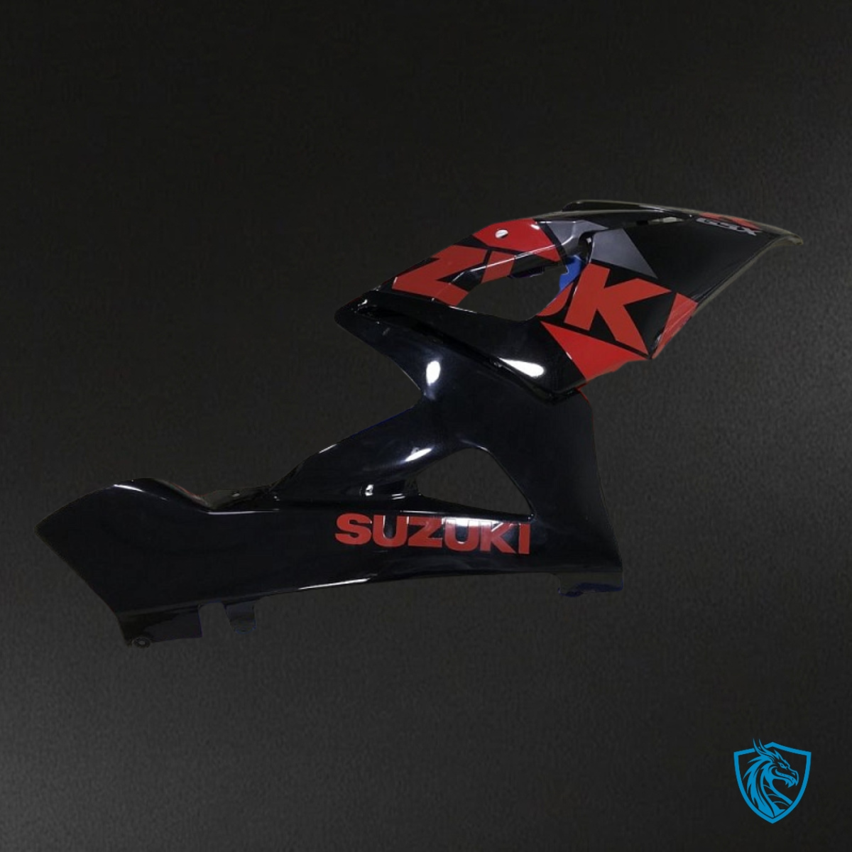 Suzuki GSXR1000 (2005-2006) Black & Red - Custom ABS Fairing Kit