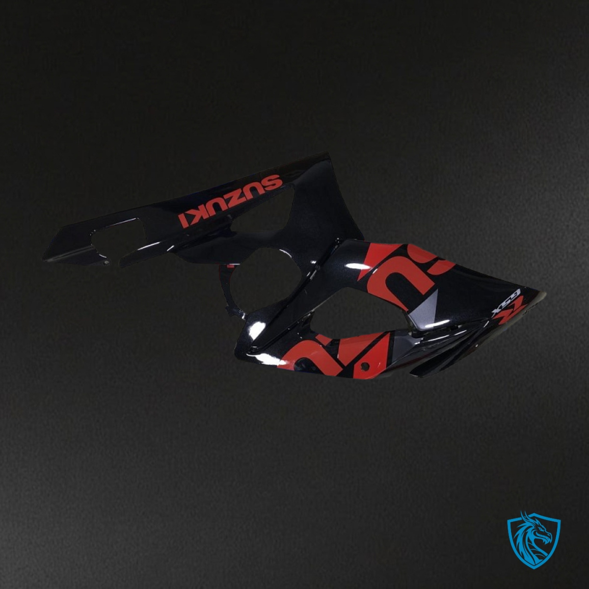 Suzuki GSXR1000 (2005-2006) Black & Red - Custom ABS Fairing Kit