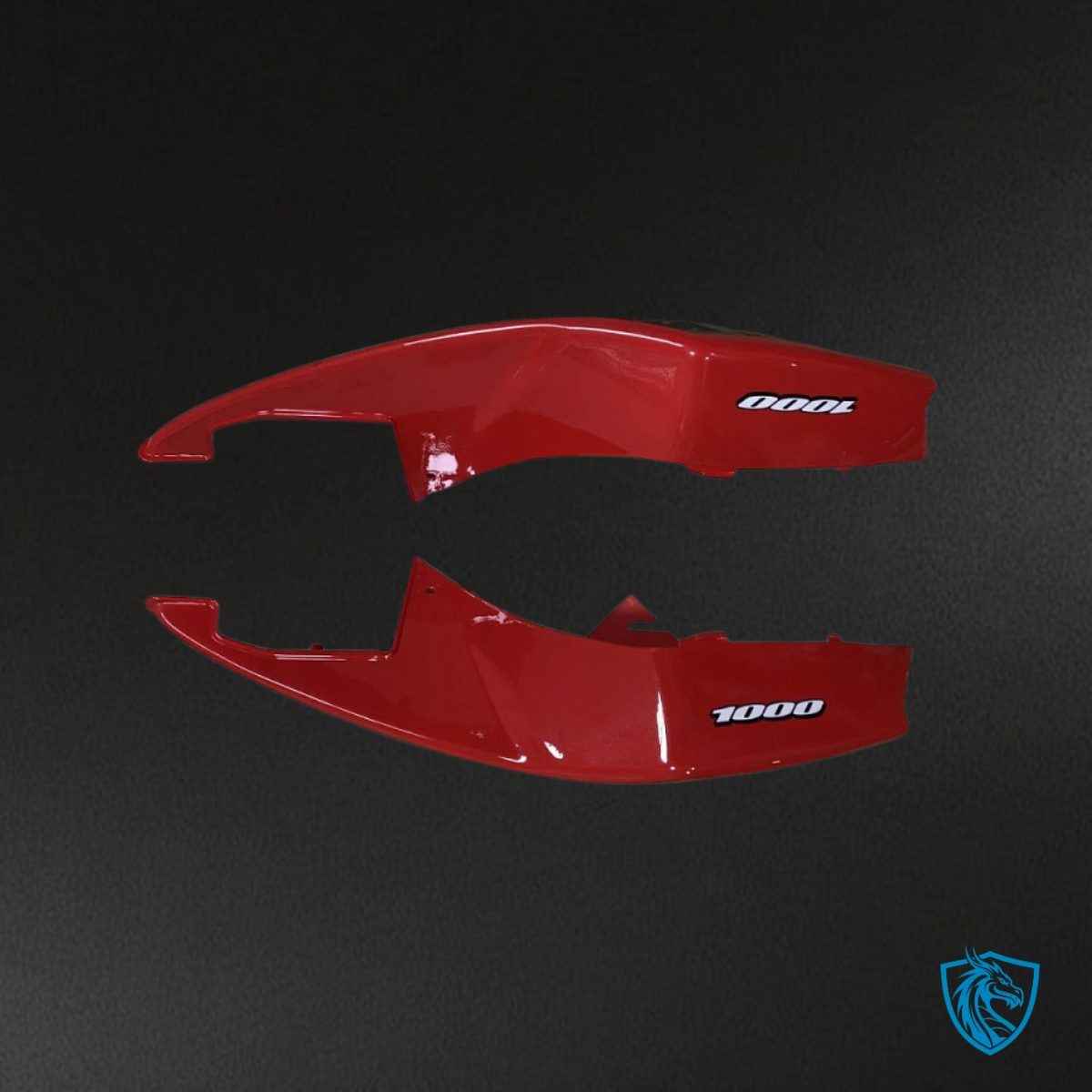 Suzuki GSXR1000 (2005-2006) Black & Red - Custom ABS Fairing Kit