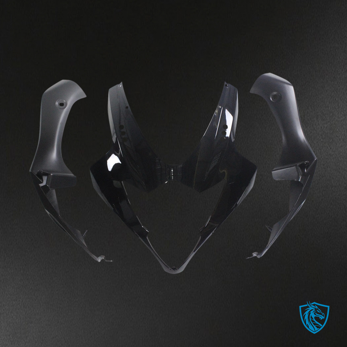Suzuki GSXR1000 (2005-2006) Black Sharkteeth - Fairing Kit