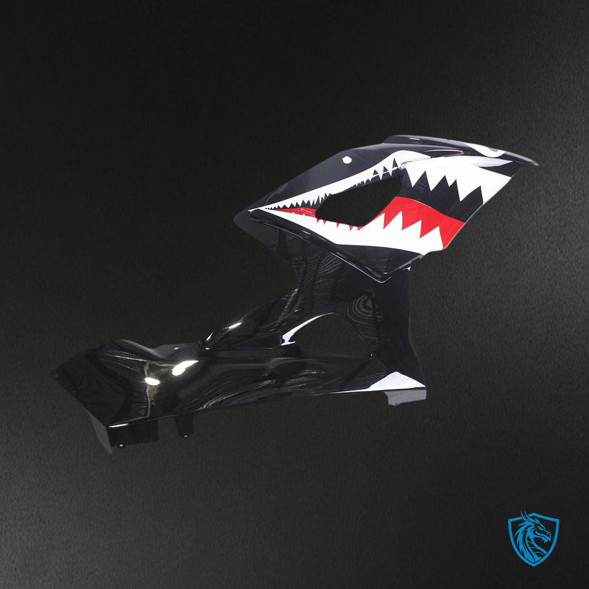 Suzuki GSXR1000 (2005-2006) Black Sharkteeth - Fairing Kit