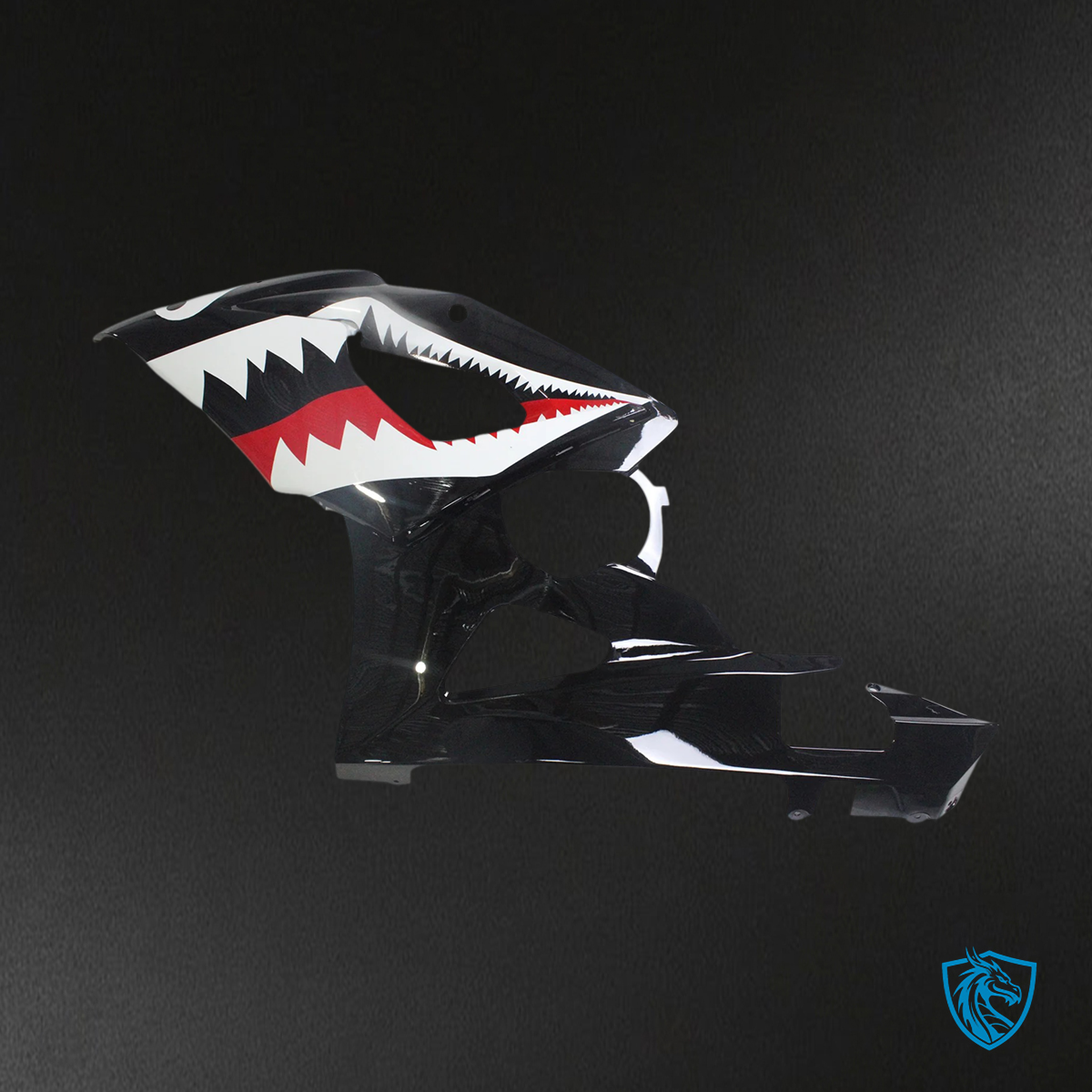 Suzuki GSXR1000 (2005-2006) Black Sharkteeth - Fairing Kit