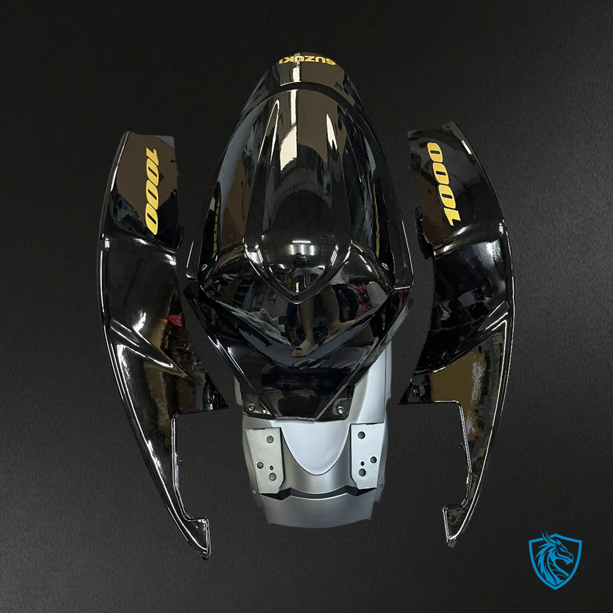 Suzuki GSXR1000 (2005-2006) Black & Gold - Fairing Kit