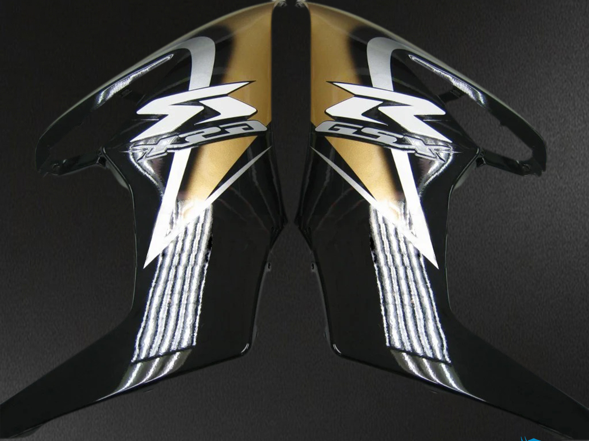 Suzuki GSXR1000 (2005-2006) Black and Gold Fairing Kit