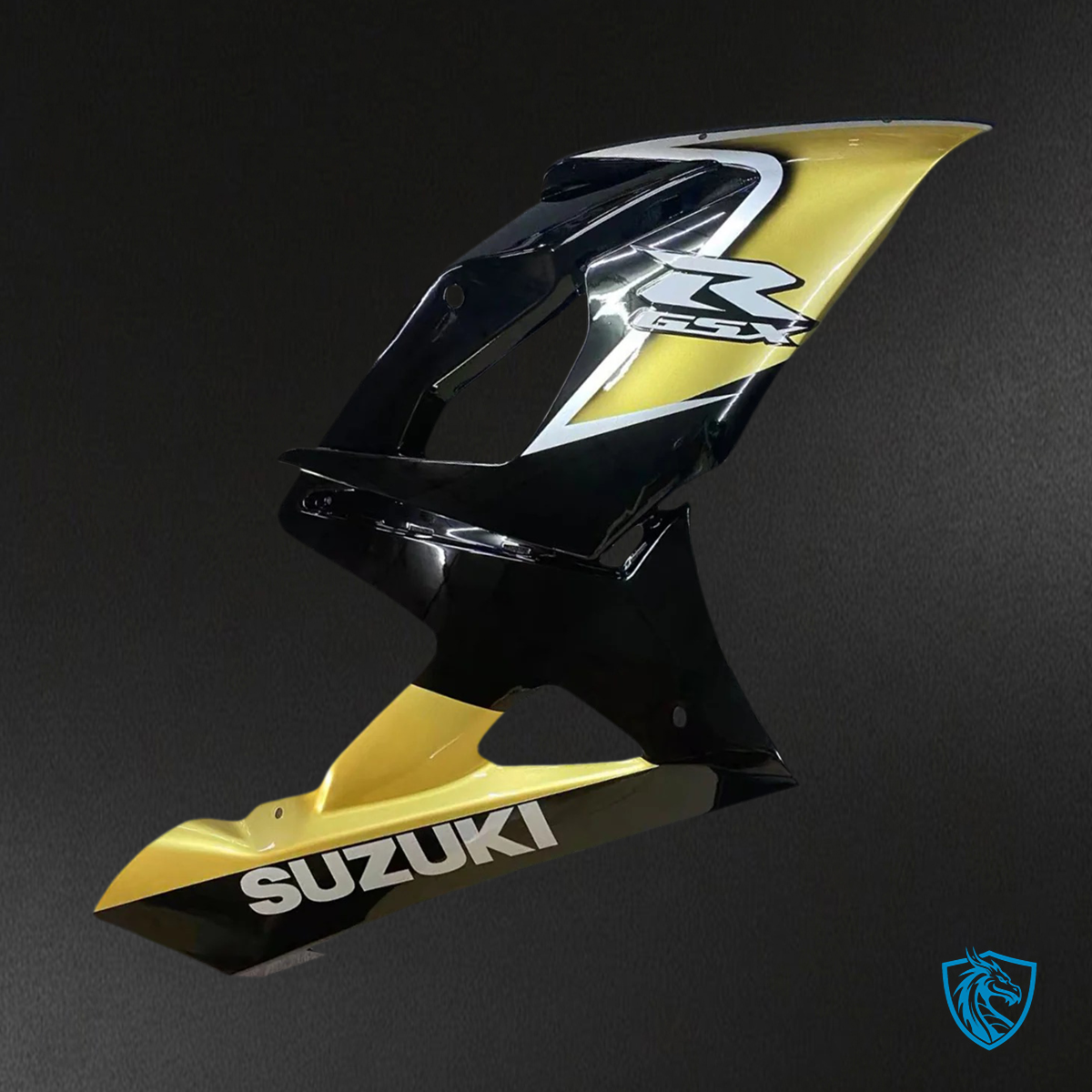 Suzuki GSXR1000 (2005-2006) Black and Gold Fairing Kit