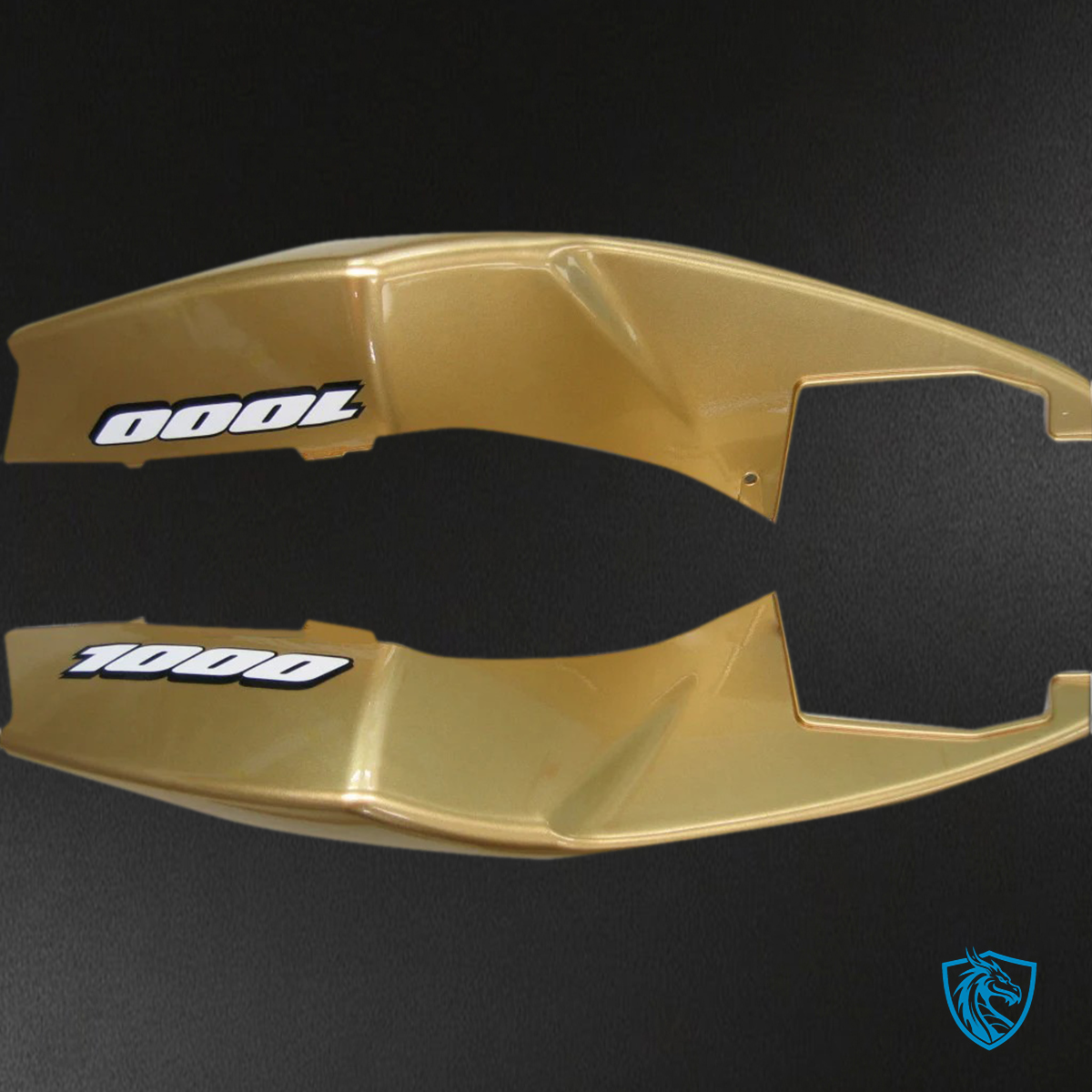 Suzuki GSXR1000 (2005-2006) Black and Gold Fairing Kit
