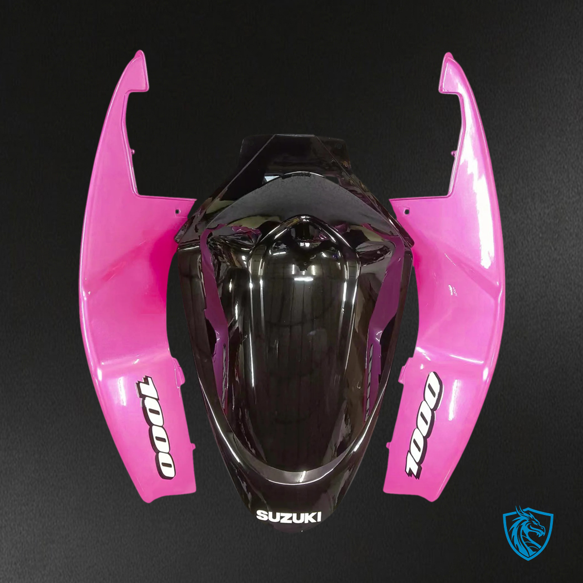Suzuki GSXR1000 (2005-2006) Black & Pink - Fairing Kit