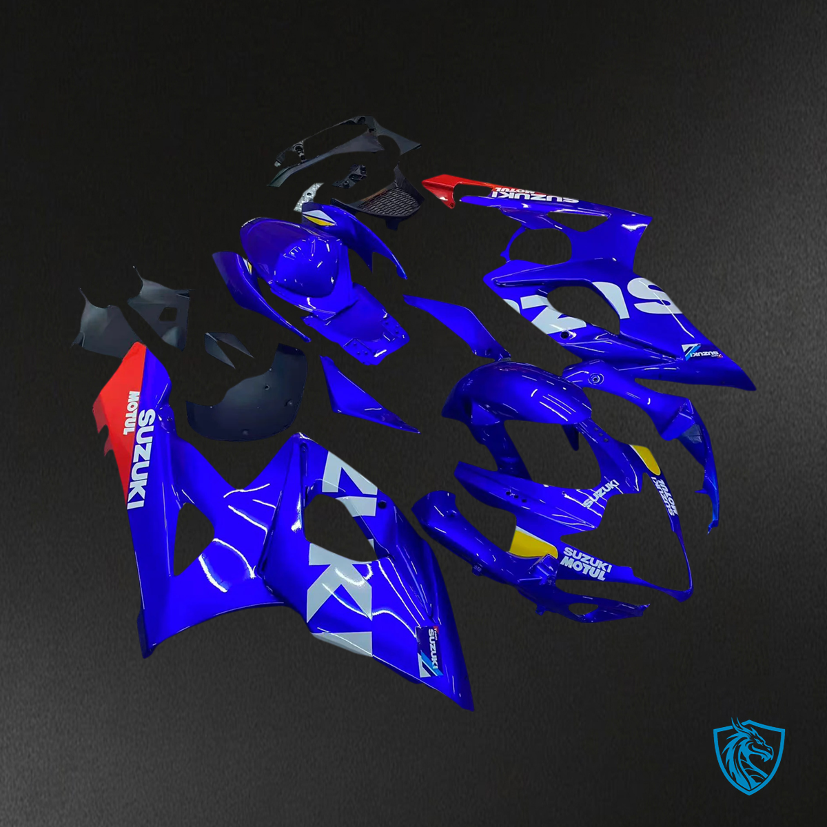 Suzuki GSXR1000 (2005-2006) Blue Style 1 - Fairing Kit