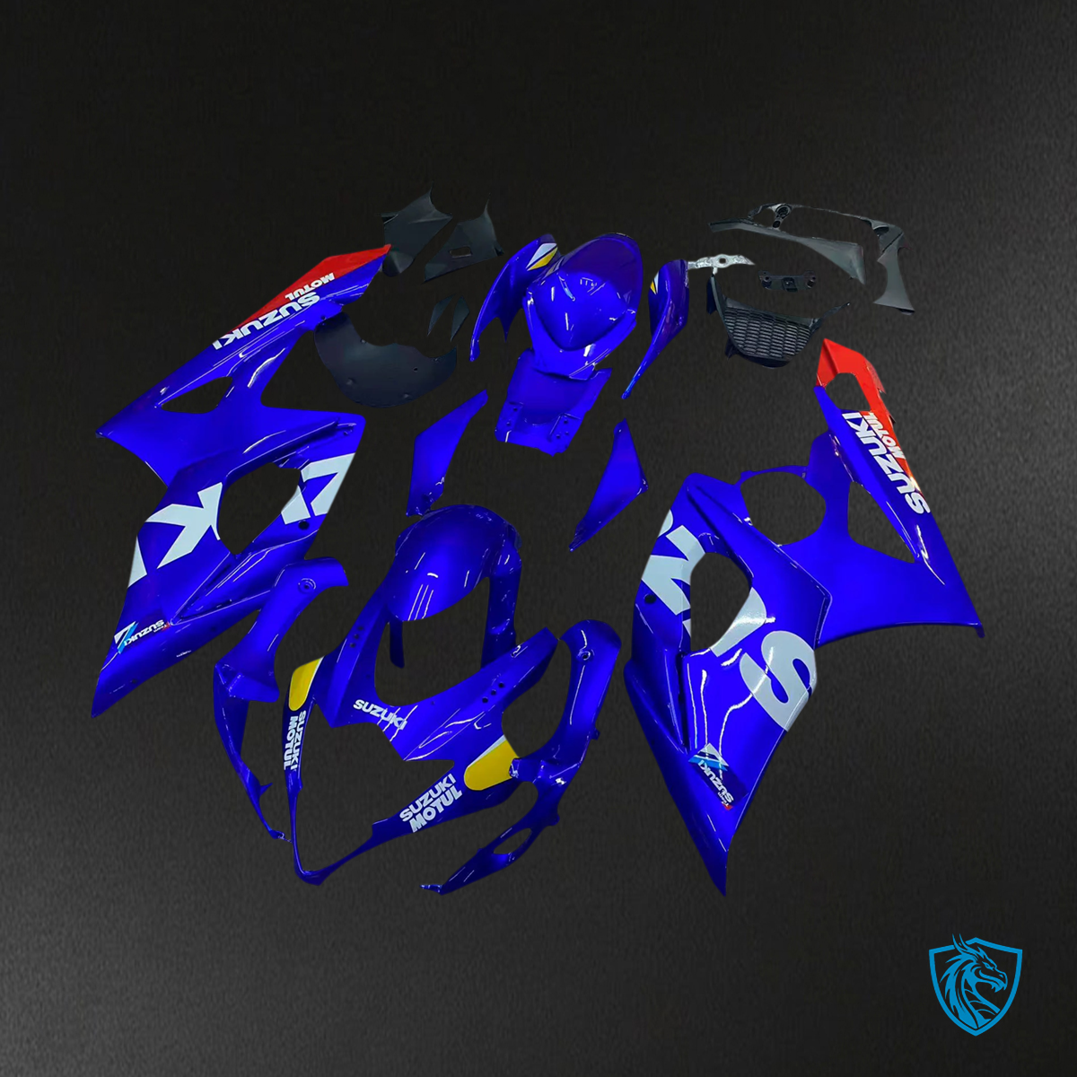 Suzuki GSXR1000 (2005-2006) Blue Style 1 - Fairing Kit