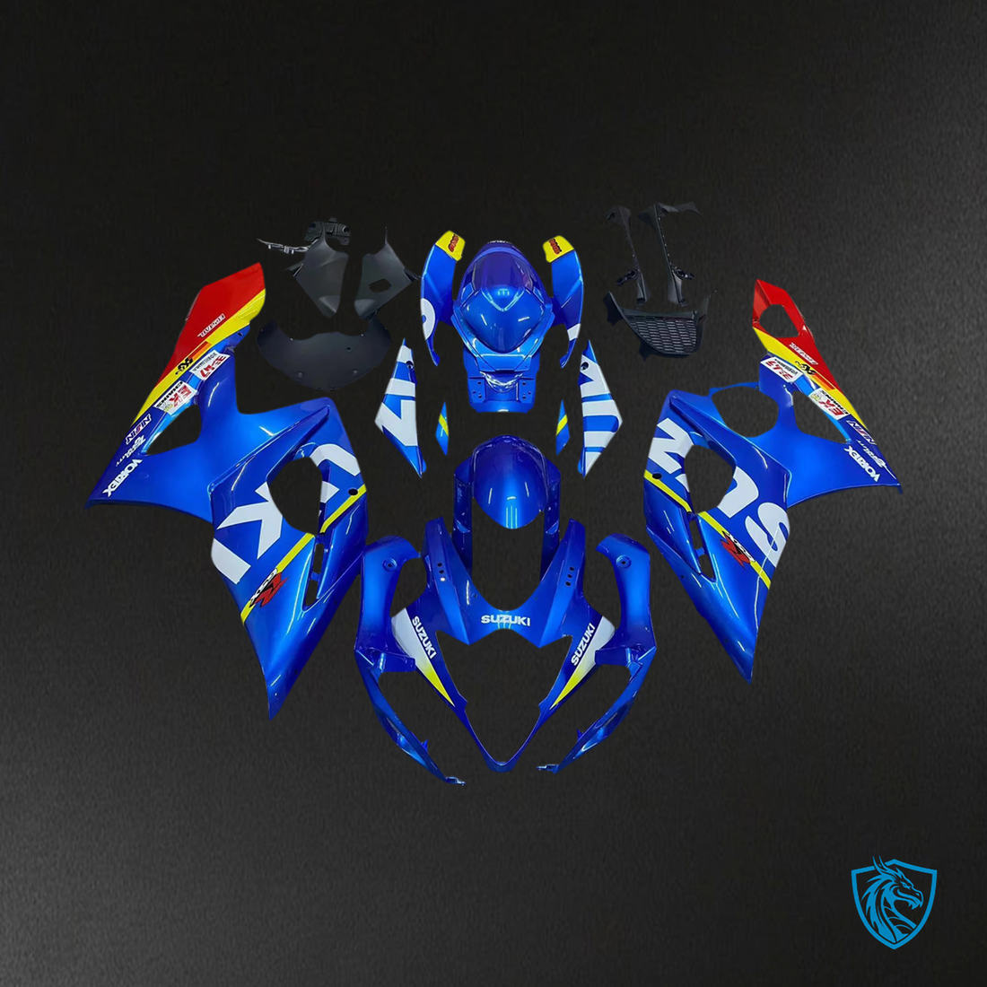 Suzuki GSXR1000 (2005-2006) Blue Style 4 - Fairing Kit